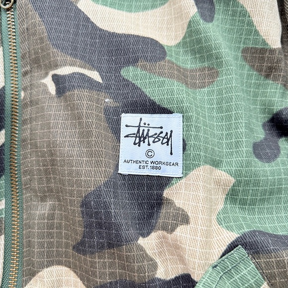 Camouflage Reversible Jacket 2way y2k - Picture 3 of 8